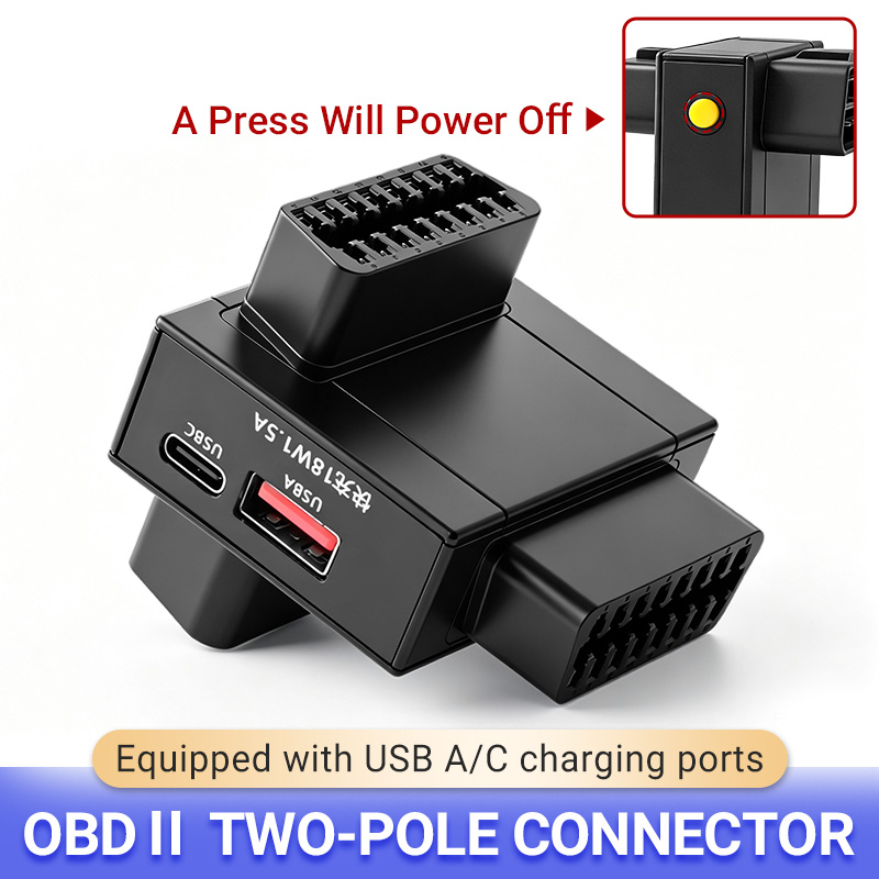 Usb C Hub - Adaptor Pemisah OBD2 1 ke 2