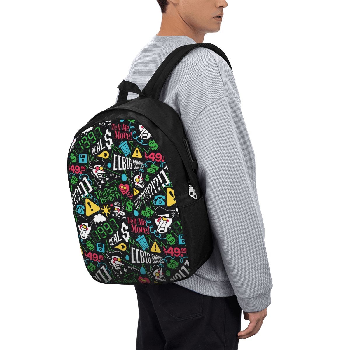 Laptop Bag - Deltarune SPAMTON G Ransel Tas Notebook