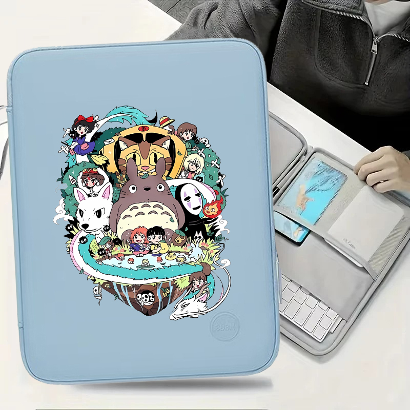 Laptop Sleeve - Tas Laptop Kulit PU My Neighbor