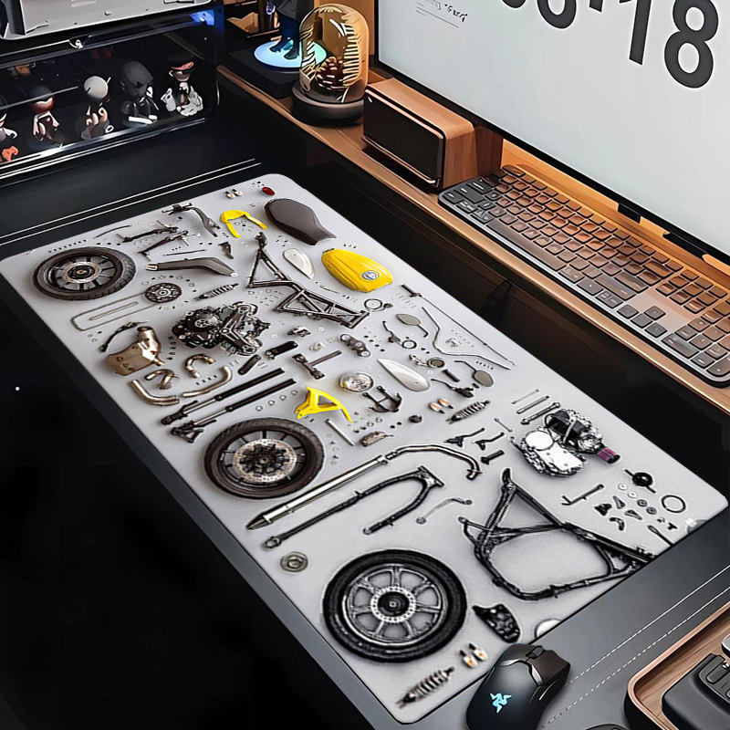 Laptop Mouse - Diagram Pembongkaran Alas Mouse Karet Alas