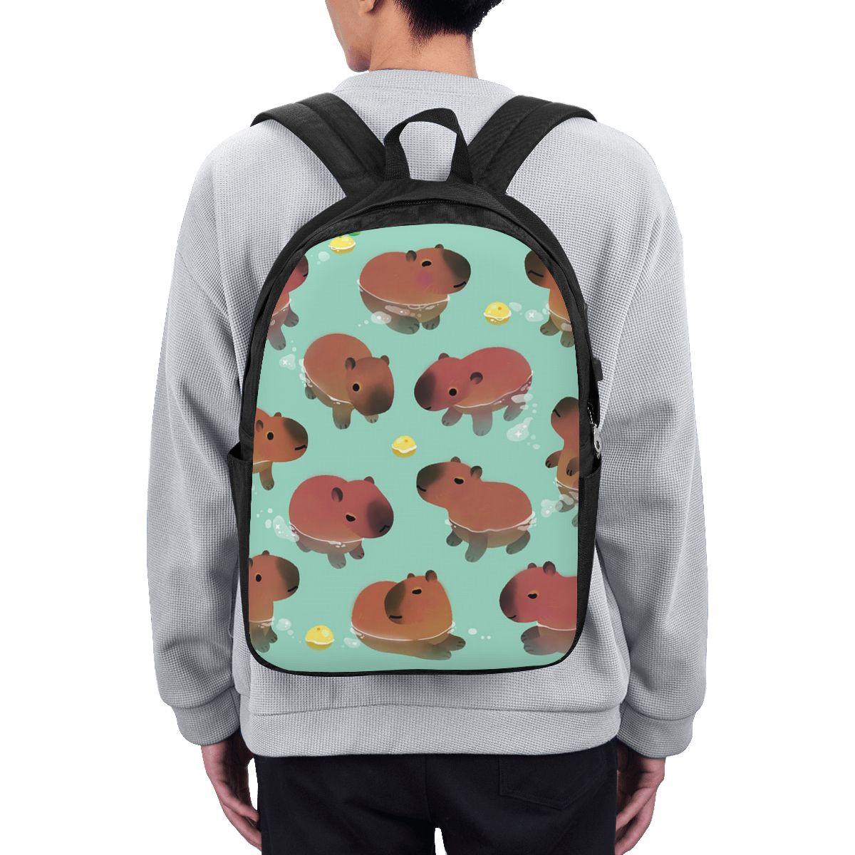 Tas Ransel Pola Hewan Capybara - Laptop Bag ulasan dan harga