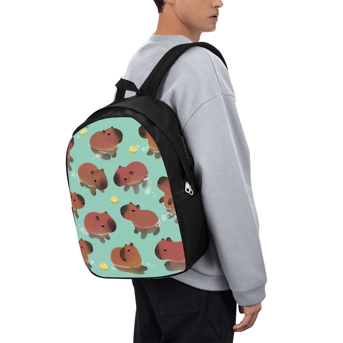 Tas Ransel Pola Hewan Capybara - Laptop Bag ulasan dan harga