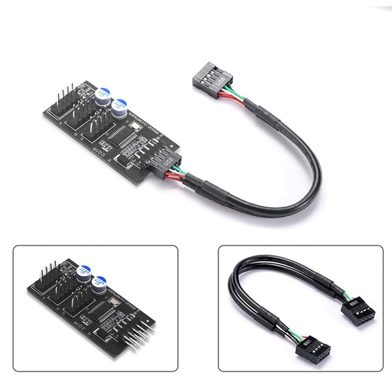 ABQX Konektor Hub USB 9 Pin, P - Usb Hub ulasan dan harga