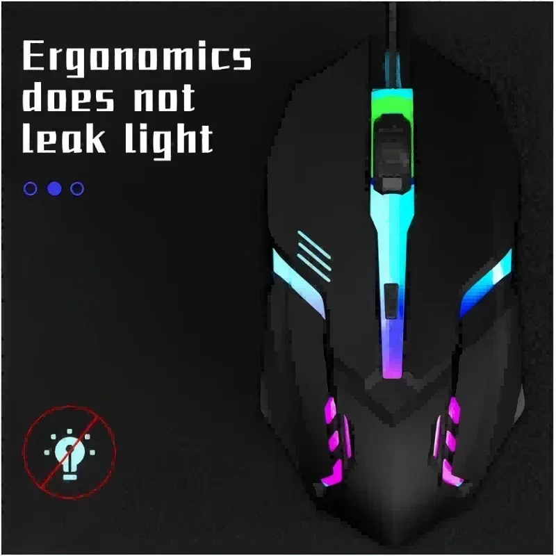 Mouse Gaming Berkabel USB LED  - Laptop Mouse ulasan dan harga