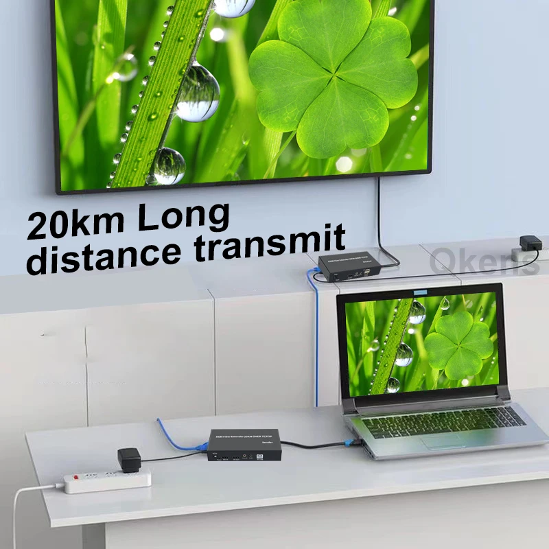 Extender KVM HDMI 20Km Melalui - Hdmi Cable ulasan dan harga