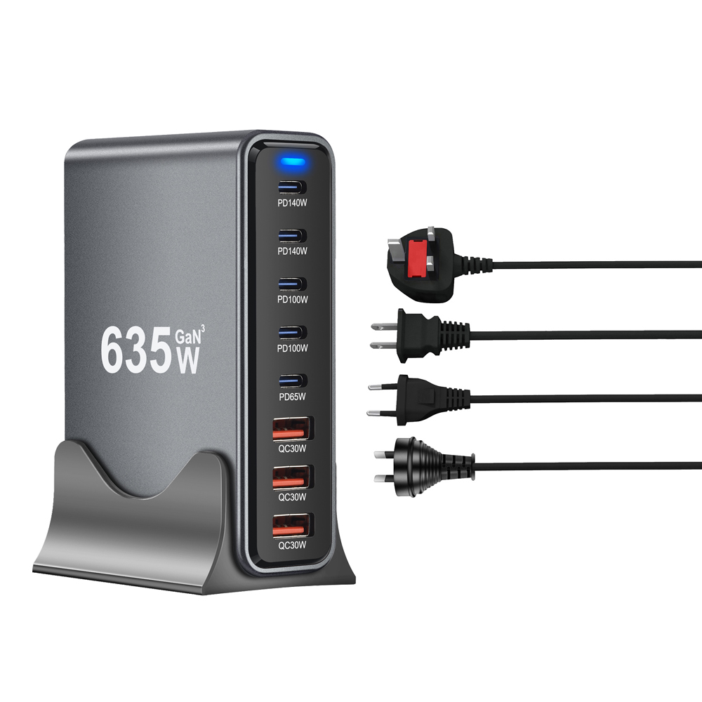 Pengisi Daya USB C PD GAN 635W - Laptop Charger ulasan dan harga