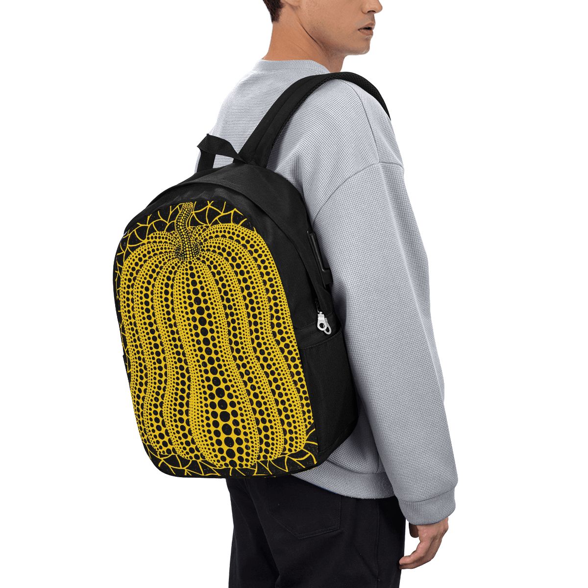 Yayoi Kusama Pumpkin Abstract  - Laptop Bag ulasan dan harga