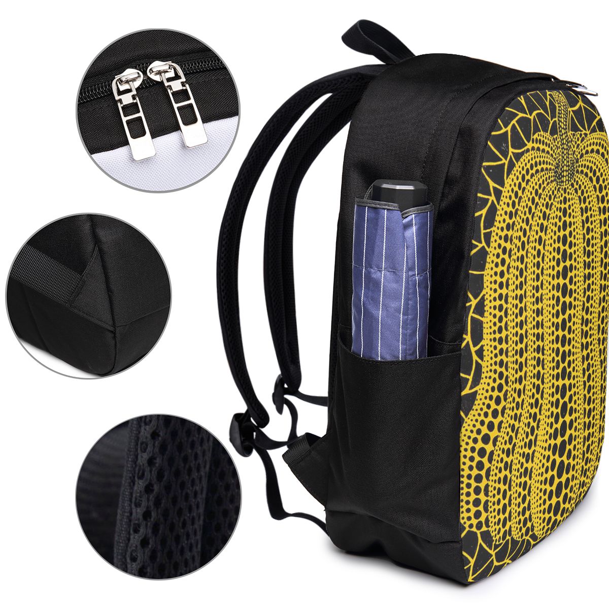 Yayoi Kusama Pumpkin Abstract  - Laptop Bag ulasan dan harga