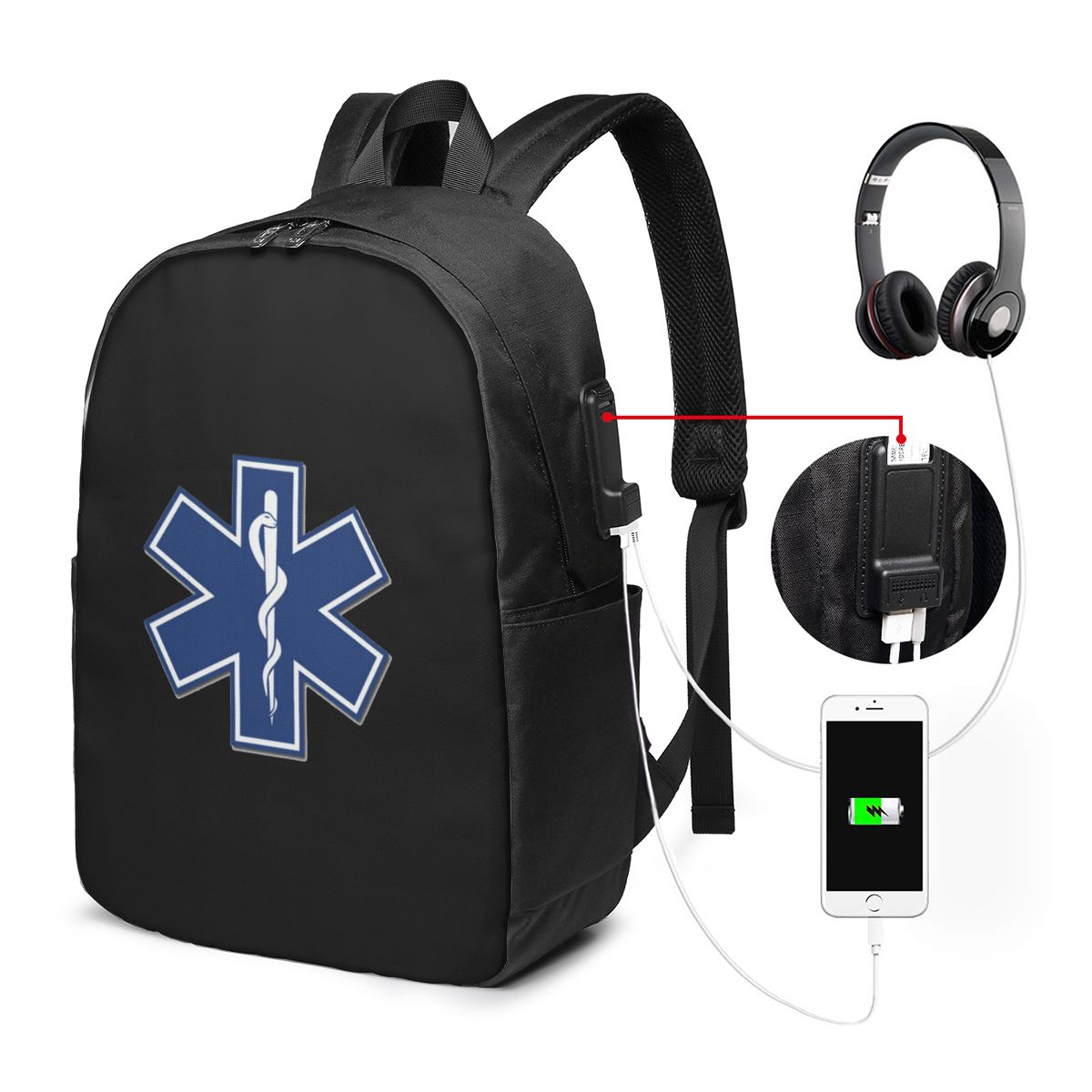 EMT Star Of Life Tas Medis Dar - Laptop Bag ulasan dan harga